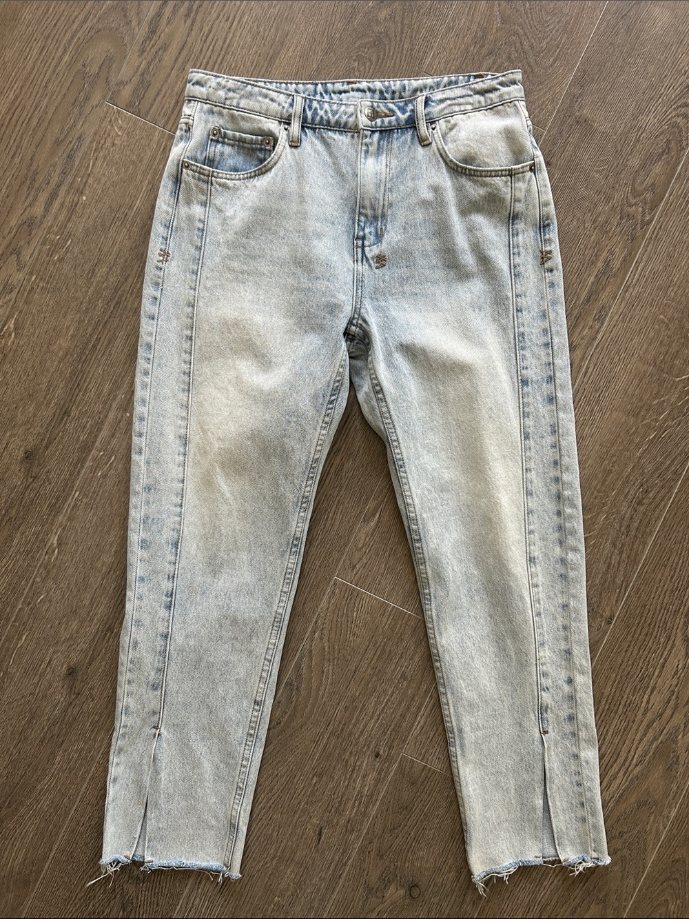 Ksubi Playback Muse Relaxed Split Hem Jeans - Size 29